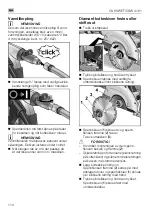 Предварительный просмотр 114 страницы Flex CS 60 WET Original Operating Instructions