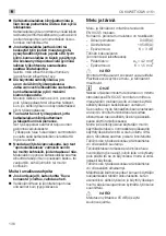 Предварительный просмотр 136 страницы Flex CS 60 WET Original Operating Instructions