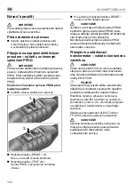 Предварительный просмотр 194 страницы Flex CS 60 WET Original Operating Instructions