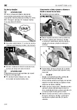 Предварительный просмотр 208 страницы Flex CS 60 WET Original Operating Instructions