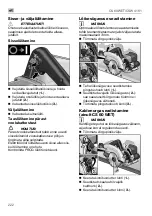 Предварительный просмотр 222 страницы Flex CS 60 WET Original Operating Instructions