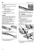 Предварительный просмотр 224 страницы Flex CS 60 WET Original Operating Instructions