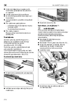 Предварительный просмотр 250 страницы Flex CS 60 WET Original Operating Instructions