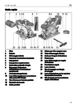 Предварительный просмотр 43 страницы Flex CS 62 18.0-EC Original Operating Instructions