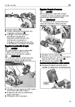 Предварительный просмотр 45 страницы Flex CS 62 18.0-EC Original Operating Instructions