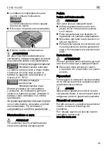 Предварительный просмотр 49 страницы Flex CS 62 18.0-EC Original Operating Instructions