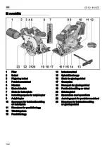 Предварительный просмотр 102 страницы Flex CS 62 18.0-EC Original Operating Instructions