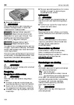 Предварительный просмотр 108 страницы Flex CS 62 18.0-EC Original Operating Instructions