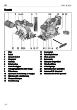 Предварительный просмотр 114 страницы Flex CS 62 18.0-EC Original Operating Instructions