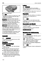 Предварительный просмотр 120 страницы Flex CS 62 18.0-EC Original Operating Instructions