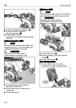 Предварительный просмотр 128 страницы Flex CS 62 18.0-EC Original Operating Instructions