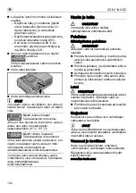 Предварительный просмотр 132 страницы Flex CS 62 18.0-EC Original Operating Instructions