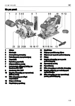 Предварительный просмотр 139 страницы Flex CS 62 18.0-EC Original Operating Instructions