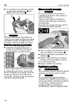 Предварительный просмотр 142 страницы Flex CS 62 18.0-EC Original Operating Instructions