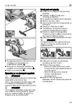 Предварительный просмотр 143 страницы Flex CS 62 18.0-EC Original Operating Instructions