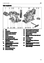 Предварительный просмотр 163 страницы Flex CS 62 18.0-EC Original Operating Instructions