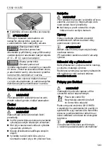 Предварительный просмотр 193 страницы Flex CS 62 18.0-EC Original Operating Instructions