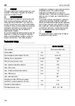 Предварительный просмотр 198 страницы Flex CS 62 18.0-EC Original Operating Instructions