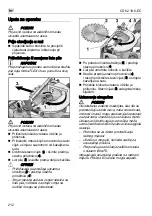 Предварительный просмотр 212 страницы Flex CS 62 18.0-EC Original Operating Instructions