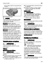 Предварительный просмотр 303 страницы Flex CS 62 18.0-EC Original Operating Instructions