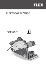 Preview for 1 page of Flex CSE 55 T Operating Instructions Manual