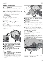 Preview for 23 page of Flex CSE 55 T Operating Instructions Manual