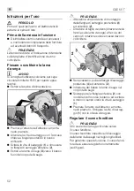 Preview for 52 page of Flex CSE 55 T Operating Instructions Manual