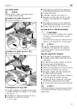 Preview for 57 page of Flex CSE 55 T Operating Instructions Manual