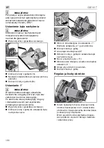 Preview for 186 page of Flex CSE 55 T Operating Instructions Manual