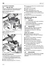 Preview for 204 page of Flex CSE 55 T Operating Instructions Manual