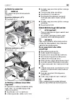 Preview for 247 page of Flex CSE 55 T Operating Instructions Manual