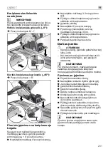 Preview for 261 page of Flex CSE 55 T Operating Instructions Manual