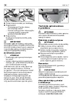 Preview for 262 page of Flex CSE 55 T Operating Instructions Manual