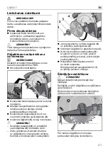 Preview for 271 page of Flex CSE 55 T Operating Instructions Manual