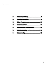 Preview for 3 page of Flex CSM 4060 Operating Instructions Manual