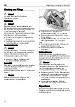 Предварительный просмотр 12 страницы Flex CSM 4060 Operating Instructions Manual