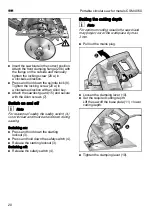 Preview for 20 page of Flex CSM 4060 Operating Instructions Manual