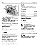 Preview for 22 page of Flex CSM 4060 Operating Instructions Manual