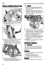 Preview for 40 page of Flex CSM 4060 Operating Instructions Manual