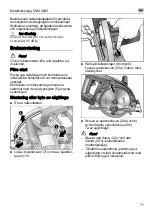 Preview for 71 page of Flex CSM 4060 Operating Instructions Manual