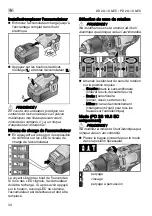 Предварительный просмотр 34 страницы Flex DD 2G 10.8-EC Operating Instructions Manual