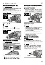 Предварительный просмотр 61 страницы Flex DD 2G 10.8-EC Operating Instructions Manual