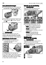 Предварительный просмотр 86 страницы Flex DD 2G 10.8-EC Operating Instructions Manual