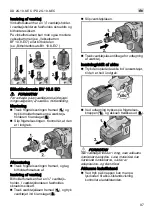 Предварительный просмотр 97 страницы Flex DD 2G 10.8-EC Operating Instructions Manual