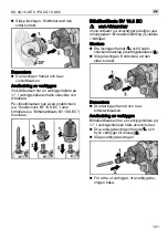 Предварительный просмотр 121 страницы Flex DD 2G 10.8-EC Operating Instructions Manual