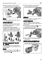 Предварительный просмотр 159 страницы Flex DD 2G 10.8-EC Operating Instructions Manual