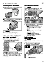 Предварительный просмотр 211 страницы Flex DD 2G 10.8-EC Operating Instructions Manual