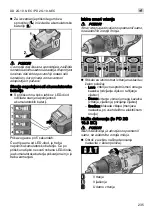 Предварительный просмотр 235 страницы Flex DD 2G 10.8-EC Operating Instructions Manual