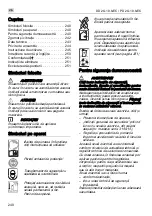 Предварительный просмотр 240 страницы Flex DD 2G 10.8-EC Operating Instructions Manual