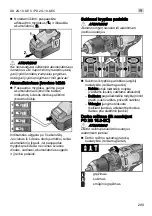 Предварительный просмотр 299 страницы Flex DD 2G 10.8-EC Operating Instructions Manual